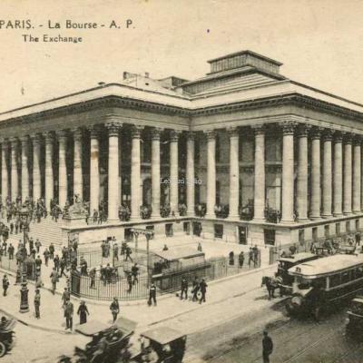 AP 182 - PARIS - La Bourse
