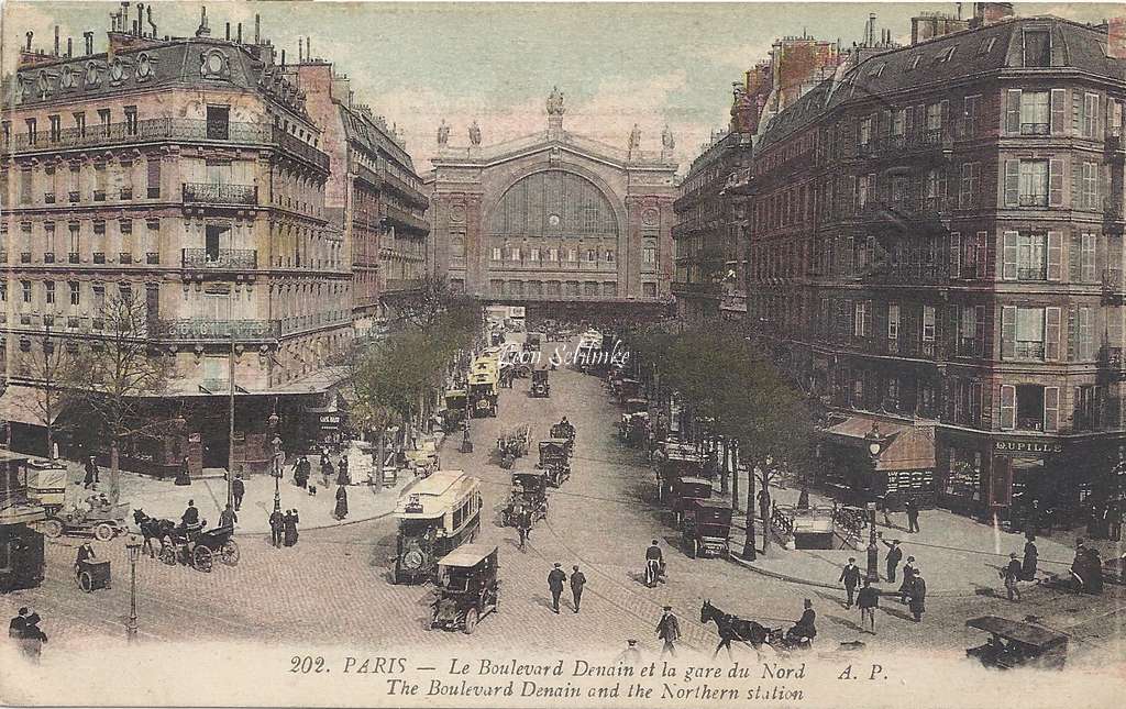 AP 202 - Le Boulevard Denain et la Gare du Nord