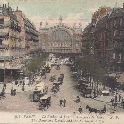AP 202 - Le Boulevard Denain et la Gare du Nord