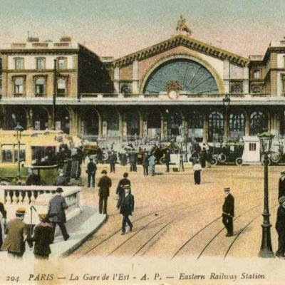 AP 204 - PARIS - La Gare de l'Est