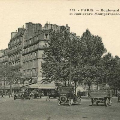 AP 359 - Boulevards Raspail et Montparnasse