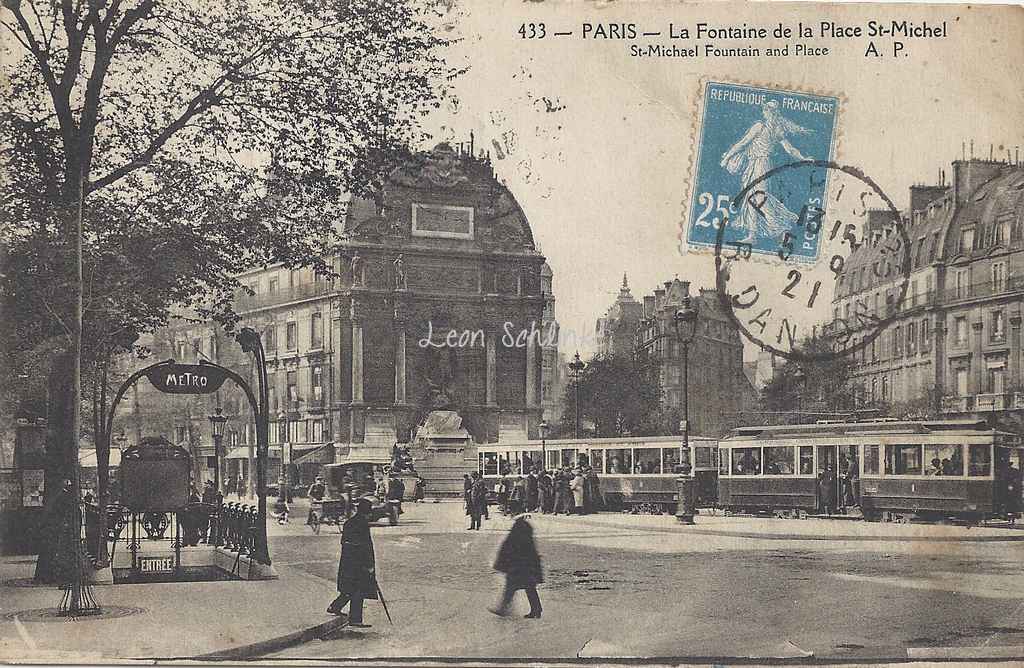 AP 433 - La Fontaine de la Place St-Michel