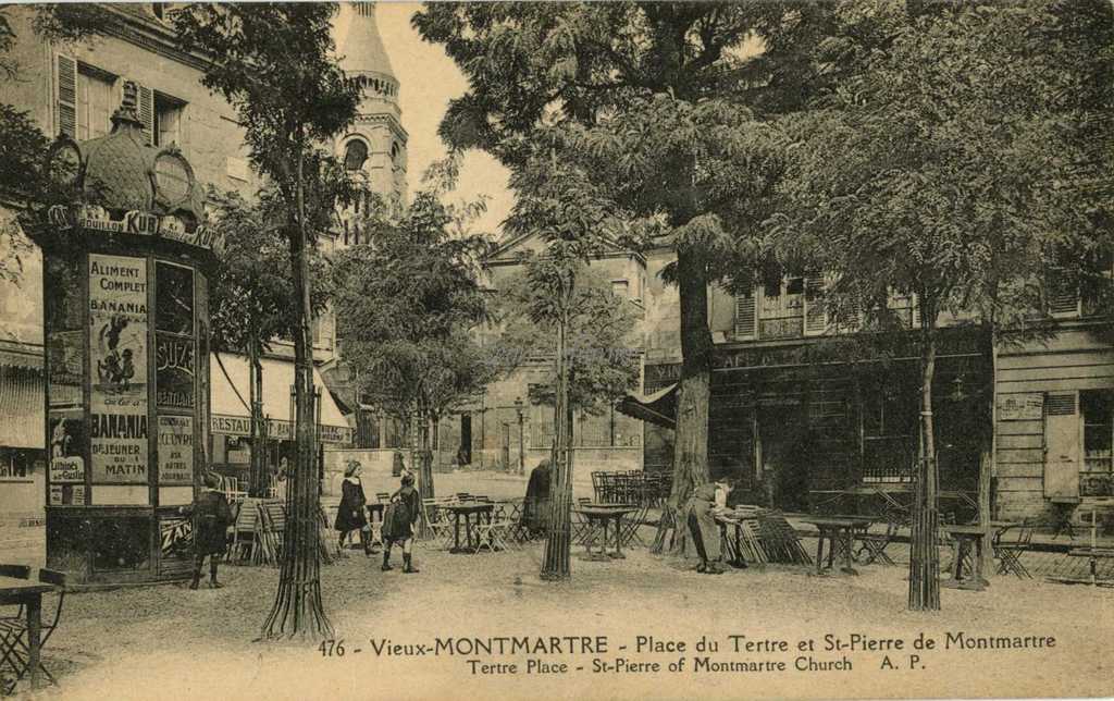 AP 476 - Vieux-Montmartre - Place du Tertre