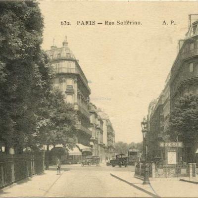 AP 632 - PARIS - Rue Solférino