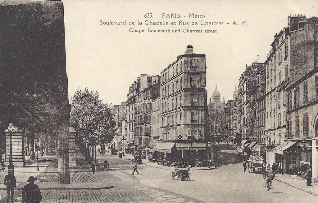 AP 635 - Boulevard de la Chapelle et Rue de Chartres