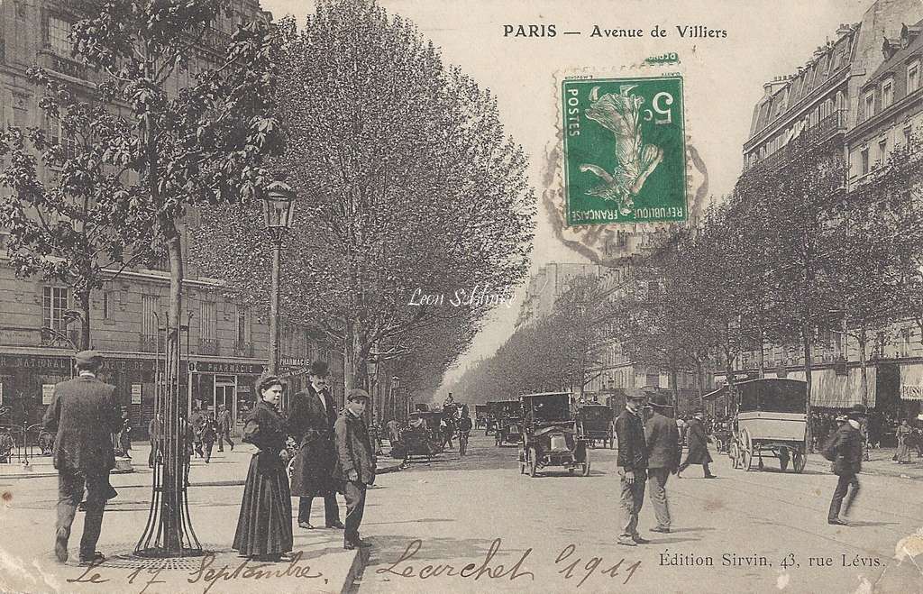 Sirvin - Avenue de Villiers