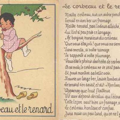 B - Le Corbeau et le Renard