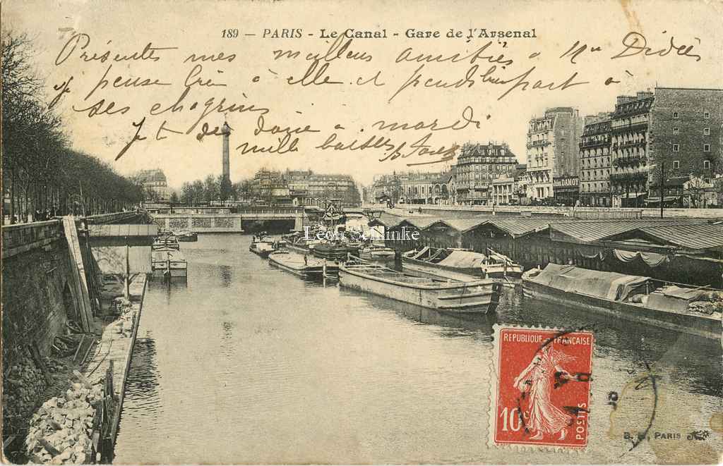 BF 189 - Le Canal - Gare de l'Arsenal