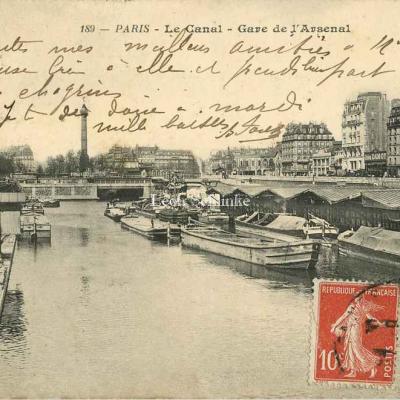 BF 189 - Le Canal - Gare de l'Arsenal