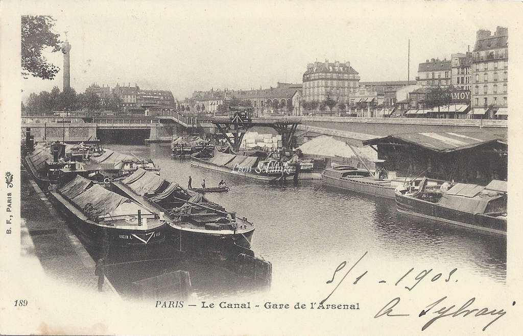 BF 189 - Le Canal - Gare de l'Arsenal