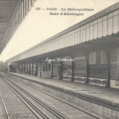 BF 235 - Le Métropolitain - Gare d'Allemagne