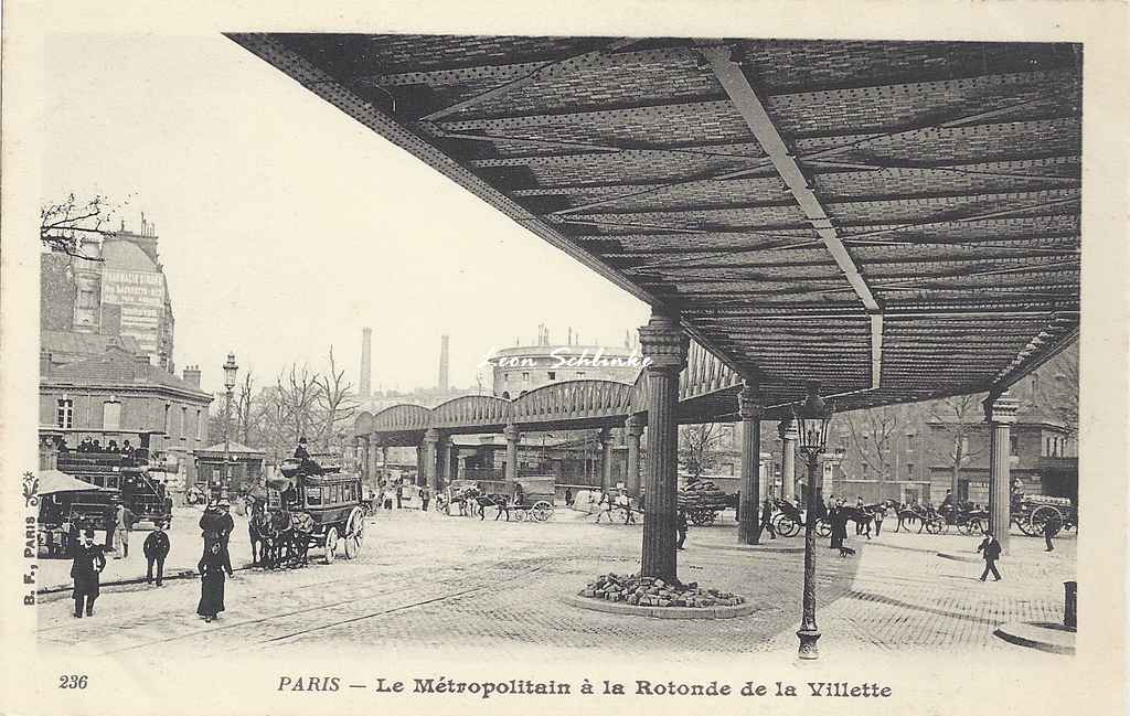 BF 236 - Le Métropolitain à la Rotonde de la Villette
