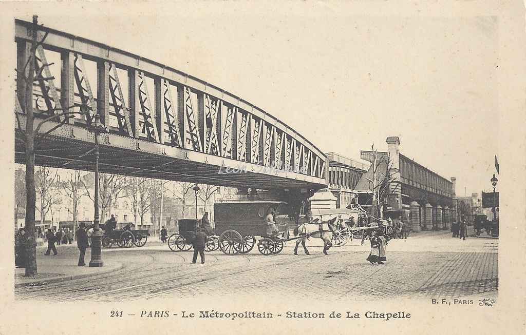 BF 241 - Le Métropolitain - Station de La Chapelle