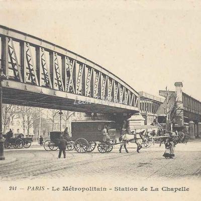 BF 241 - Le Métropolitain - Station de La Chapelle