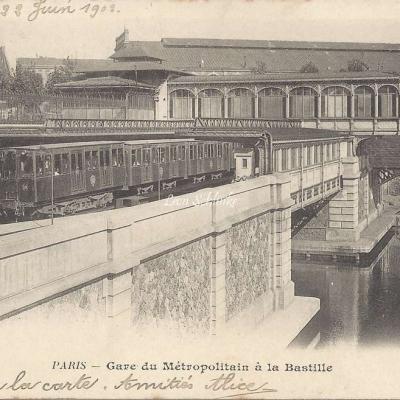 BF 88 - Gare du Metropolitain à la Bastille