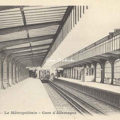 BF - Le Métropolitain - Gare d'Allemagne