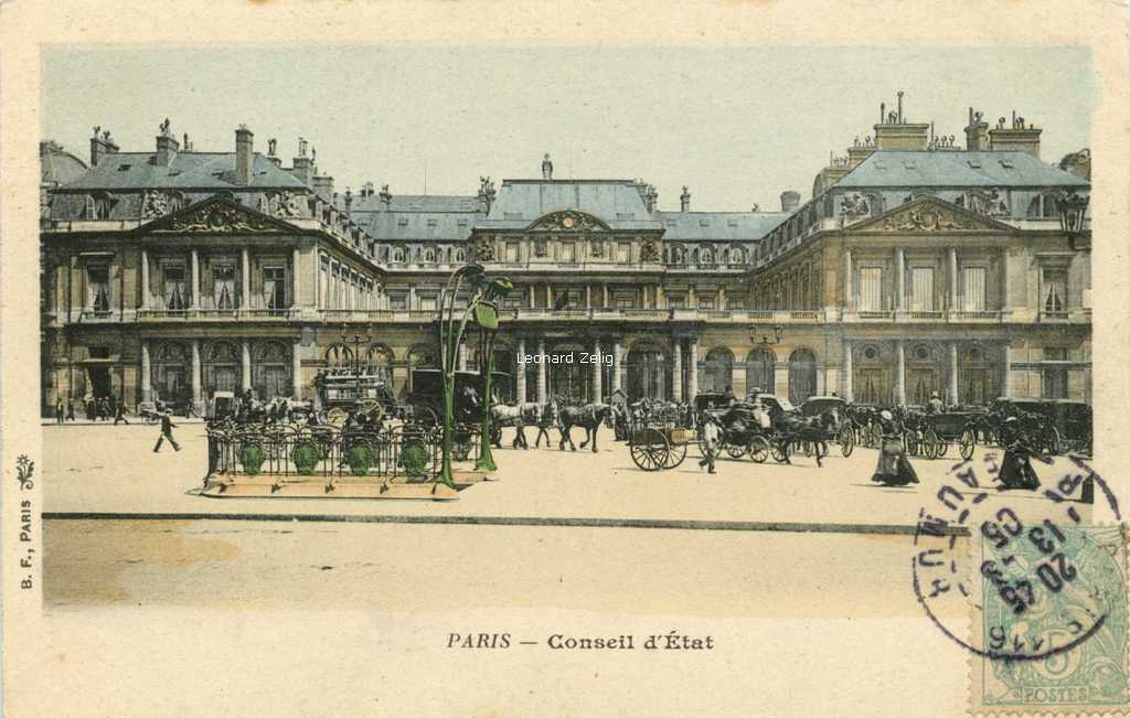 BF - PARIS - Conseil d'Etat