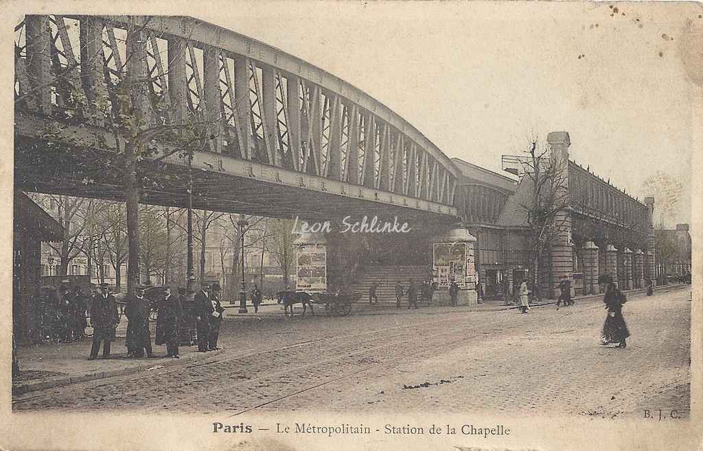 BJC - Le Métropolitain - Station de la Chapelle
