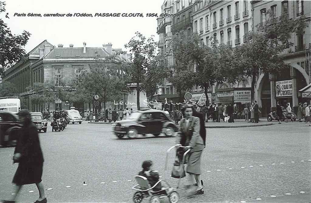 Bonnel - Carrefour de l'Odéon en 1954