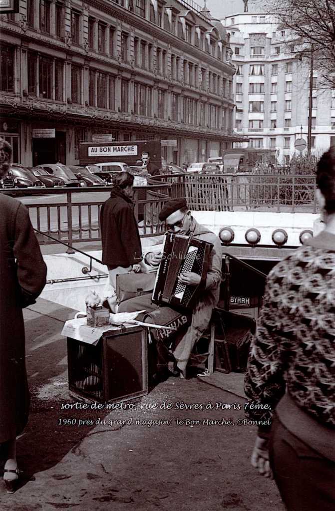 Bonnel photo - Au Bon Marché en 1960