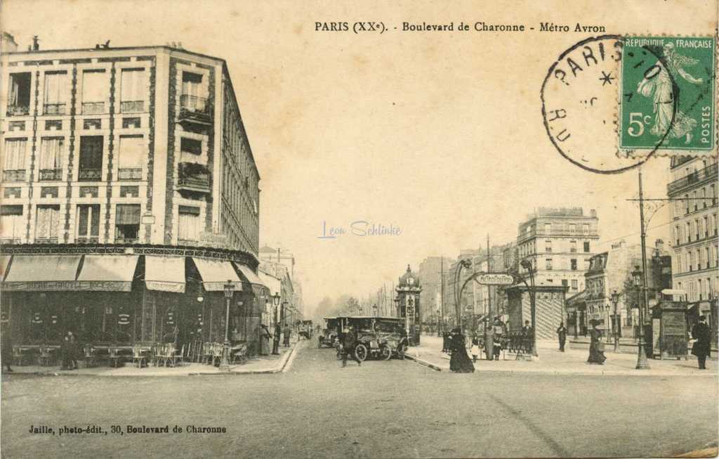 JAILLE - Boulevard de Charonne - Metro Avron