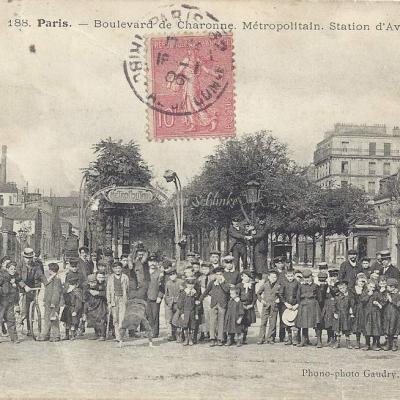 Phono-photo GAUDRY 188 - Boulevard de Charonne - Station d'Avron