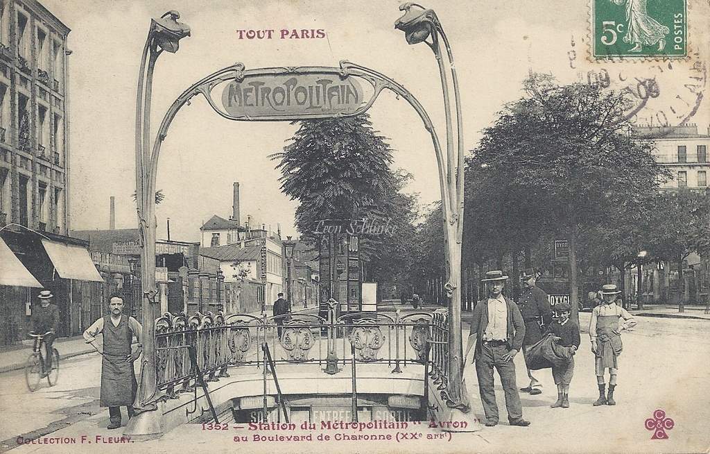 TOUT PARIS 1352 - Boulevard de Charonne