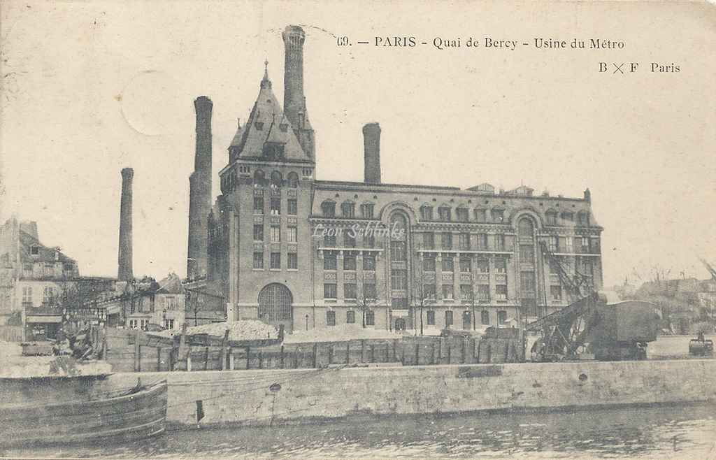 BXF 69 - Quai de Bercy - Usine du Métro