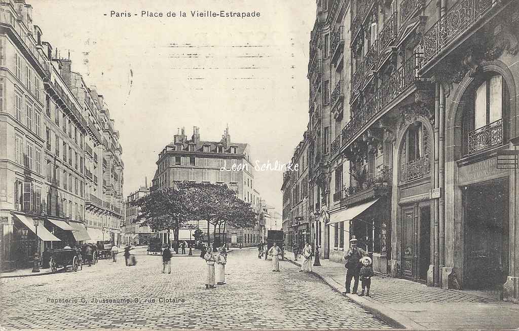 C.Jousseaume - Place de la Vieille-Estrapade