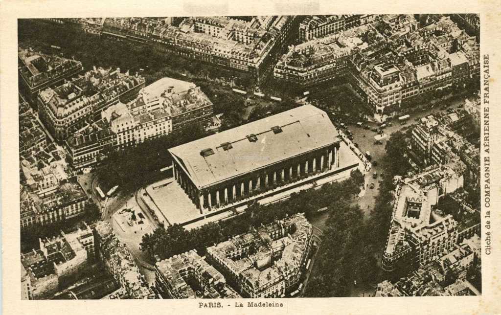 CAF (Compagnie Aérienne Française)  - PARIS - La Madeleine