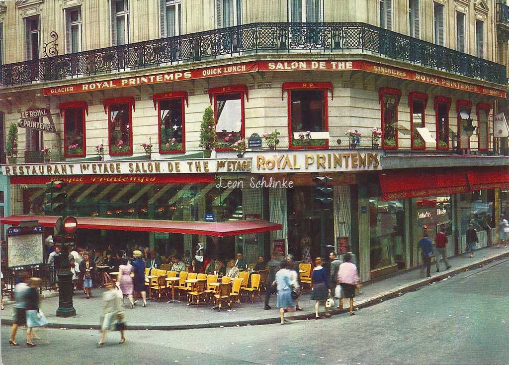 Café ROYAL-PRINTEMPS - 49 Bd Haussmann, 38 rue Caumartin