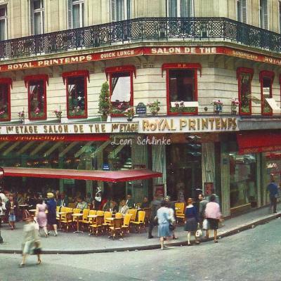 Café ROYAL-PRINTEMPS - 49 Bd Haussmann, 38 rue Caumartin