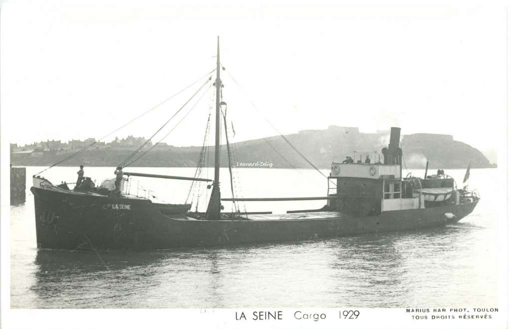 Cargo LA SEINE 1929