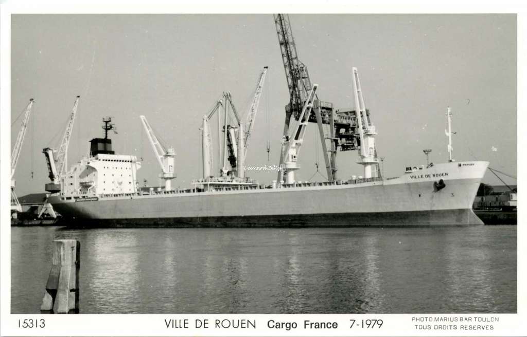 Cargo VILLE DE ROUEN 7-1979