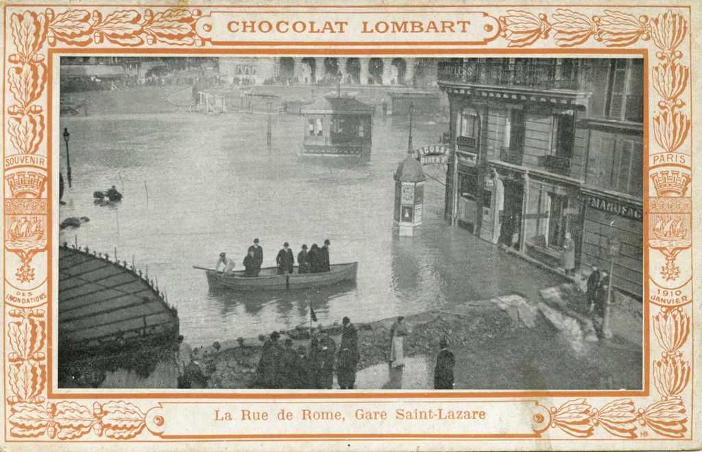 Chocolat Lombart - La Rue de Rome, Gare St-Lazare