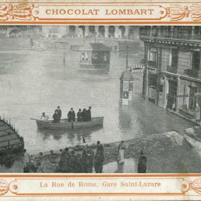 Chocolat Lombart - La Rue de Rome, Gare St-Lazare