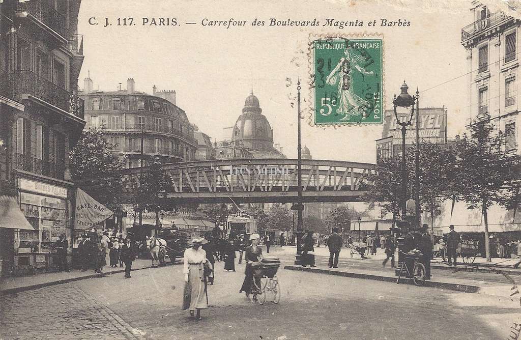 CL 117 - Carrefour des Boulevards Magenta et Barbès