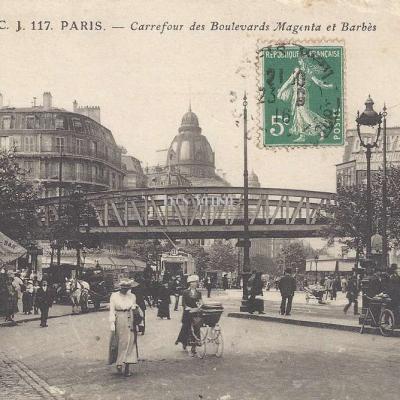 CL 117 - Carrefour des Boulevards Magenta et Barbès