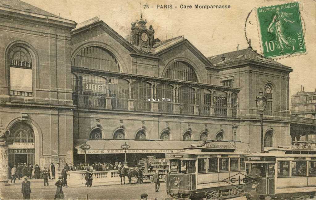 CLB 75 - PARIS - Gare Montparnasse