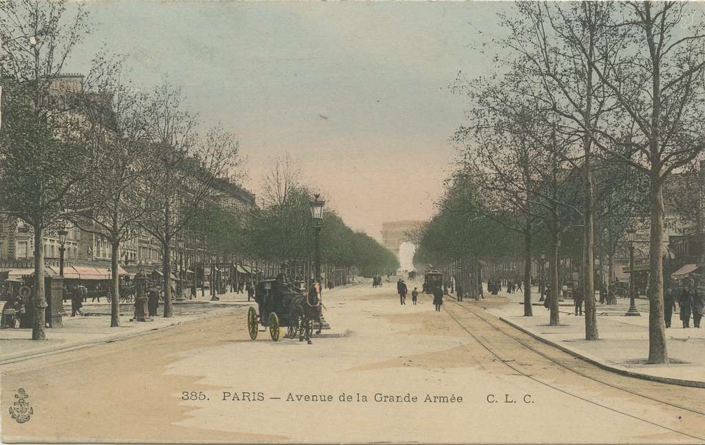 CLC 385 - PARIS - Avenue de la Grande Armée