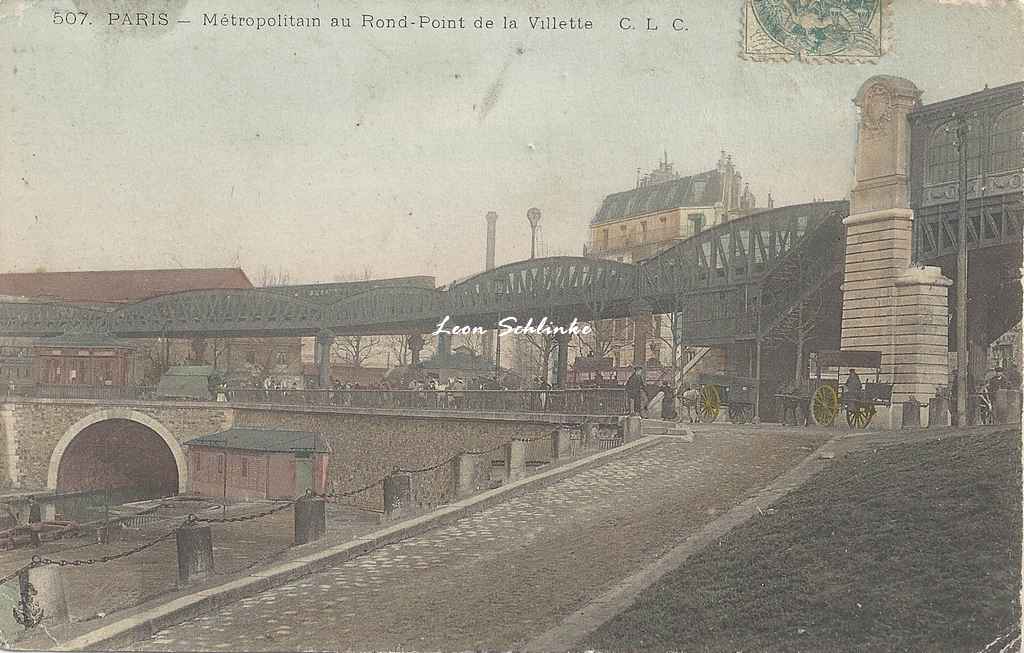 CLC 507 - Métropolitain au Rond-Point de la Villette