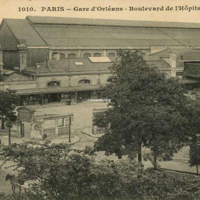 CM 1010 - PARIS - Gare d'Orléans - Boulevard de l'Hôpital