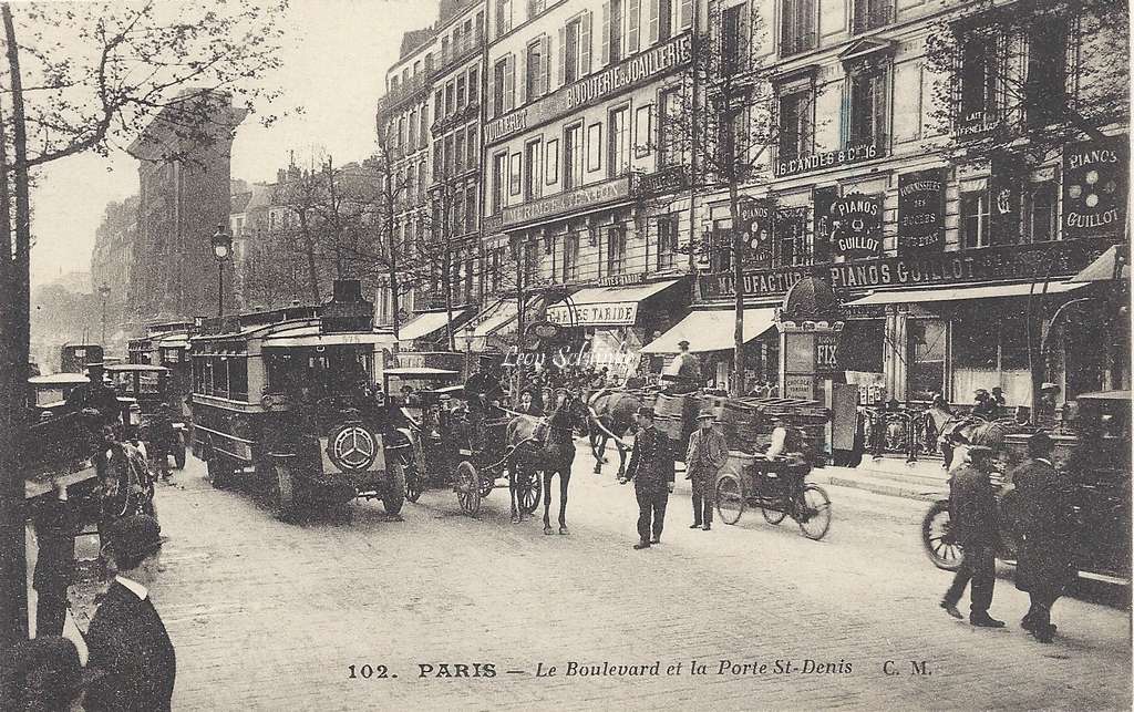 CM 102 - Le Boulevard et la Porte St-Denis
