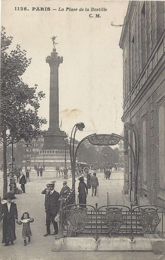 CM 1126 - La Place de la Bastille