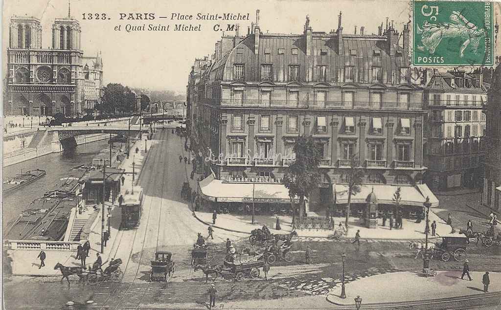 CM 1323 - Place Saint-Michel et le Quai
