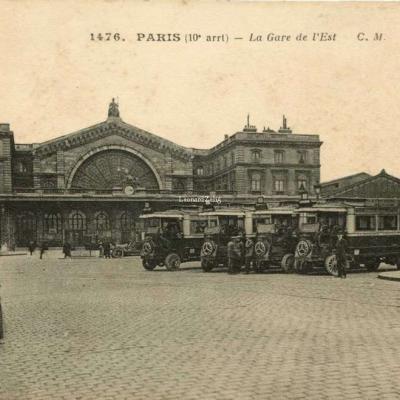 CM 1476 - PARIS - La Gare de l'Est