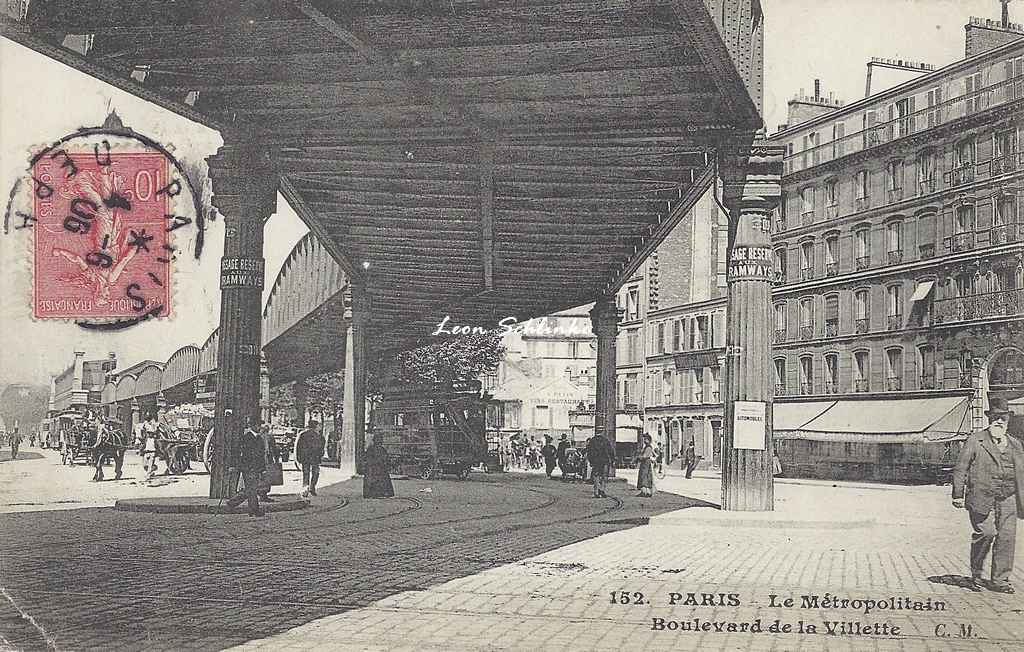 CM 152 - Le Métropolitain Boulevard de la Villette