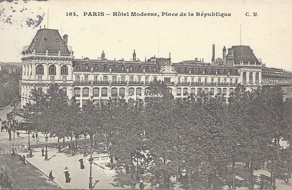 CM 164 - Hôtel Moderne, Place de la République