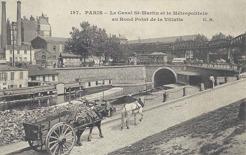 CM 197 - Le Canal St-Martin au Rd·Pt de la Villette