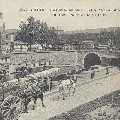CM 197 - Le Canal St-Martin au Rd·Pt de la Villette